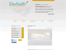 Tablet Screenshot of davbuilt.com